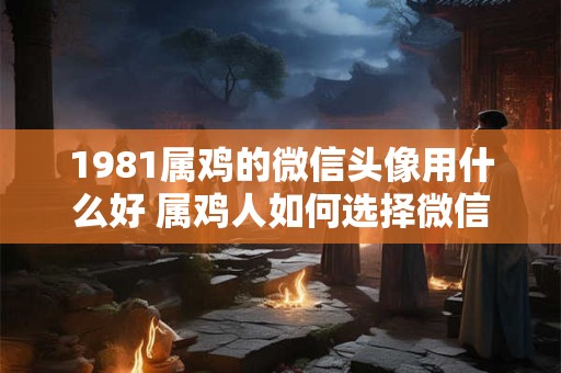 1981属鸡的微信头像用什么好 属鸡人如何选择微信头像