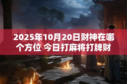 2025年10月20日财神在哪个方位 今日打麻将打牌财运方位！
