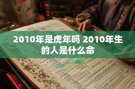 2010年是虎年吗 2010年生的人是什么命 2010年是虎年吗 2010年生的人是什么命