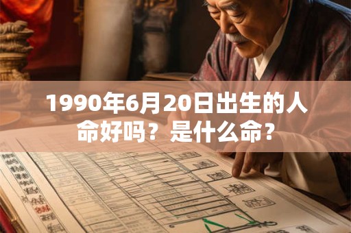 1990年6月20日出生的人命好吗？是什么命？