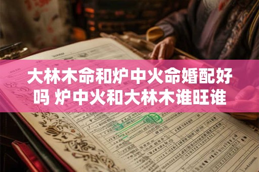 大林木命和炉中火命婚配好吗 炉中火和大林木谁旺谁