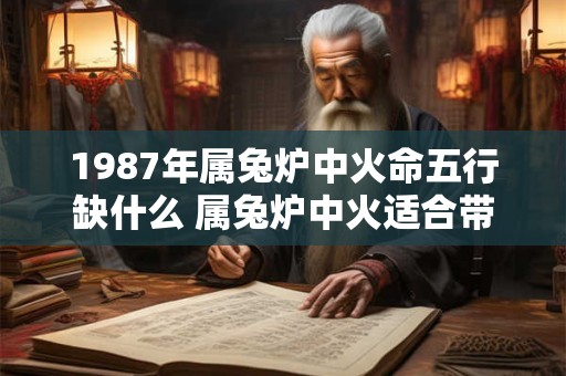 1987年属兔炉中火命五行缺什么 属兔炉中火适合带什么