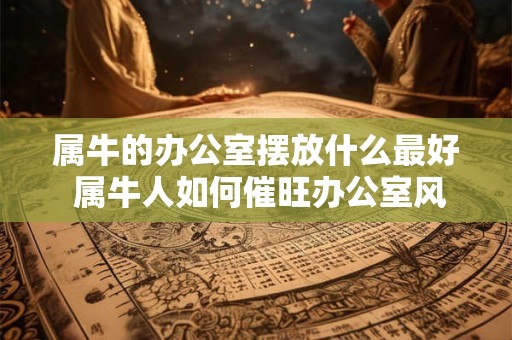 属牛的办公室摆放什么最好 属牛人如何催旺办公室风水