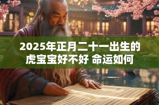 2025年正月二十一出生的虎宝宝好不好 命运如何