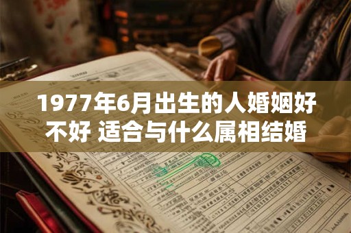 1977年6月出生的人婚姻好不好 适合与什么属相结婚 1977年6月出生的人婚姻好不好 适合与什么属相结婚