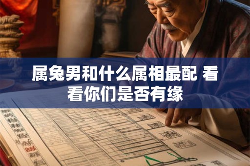 属兔男和什么属相最配 看看你们是否有缘