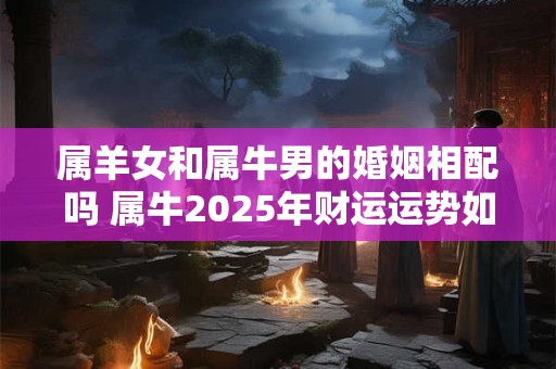 属羊女和属牛男的婚姻相配吗 属牛2025年财运运势如何