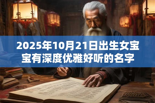 2025年10月21日出生女宝宝有深度优雅好听的名字 2025年10月21日出生女宝宝有深度优雅好听的名字
