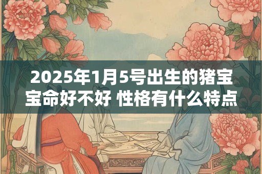 2025年1月5号出生的猪宝宝命好不好 性格有什么特点