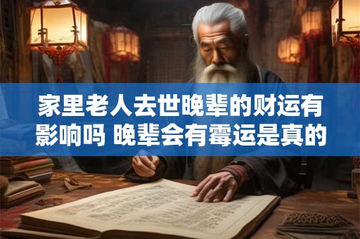 家里老人去世晚辈的财运有影响吗 晚辈会有霉运是真的吗