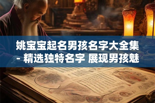 姚宝宝起名男孩名字大全集- 精选独特名字 展现男孩魅力! 姚宝宝起名男孩名字大全集- 精选独特名字 展现男孩魅力!