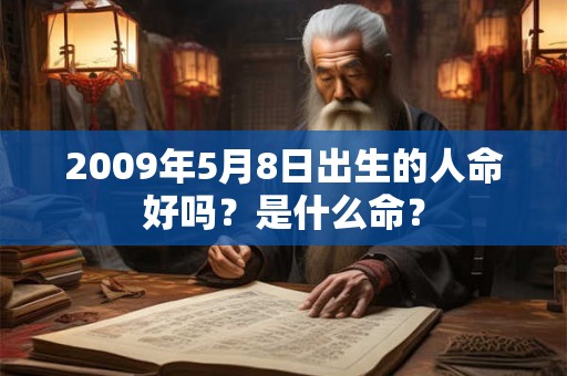 2009年5月8日出生的人命好吗？是什么命？