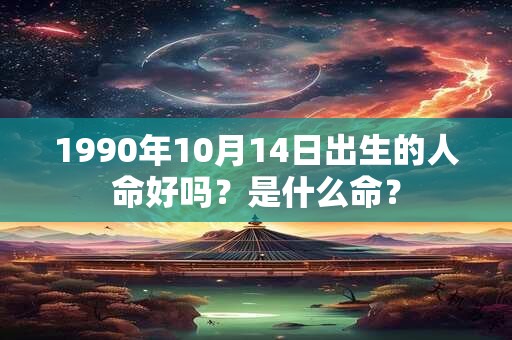 1990年10月14日出生的人命好吗？是什么命？