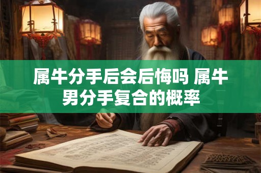 属牛分手后会后悔吗 属牛男分手复合的概率