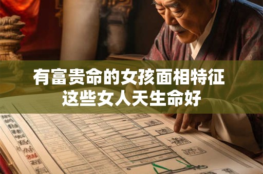 有富贵命的女孩面相特征 这些女人天生命好