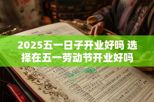 2025五一日子开业好吗 选择在五一劳动节开业好吗