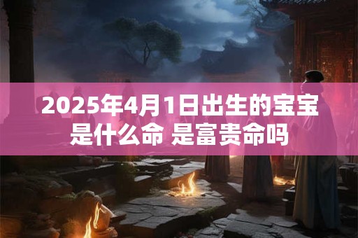 2025年4月1日出生的宝宝是什么命 是富贵命吗