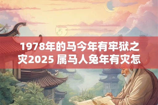 1978年的马今年有牢狱之灾2025 属马人兔年有灾怎么办