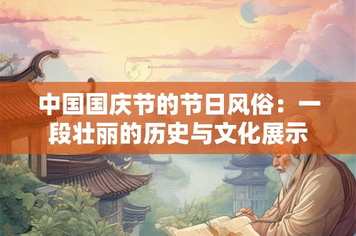 中国国庆节的节日风俗:一段壮丽的历史与文化展示 中国国庆节的节日风俗:一段壮丽的历史与文化展示