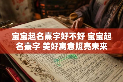 宝宝起名熹字好不好 宝宝起名熹字 美好寓意照亮未来 宝宝起名熹字好不好 宝宝起名熹字 美好寓意照亮未来