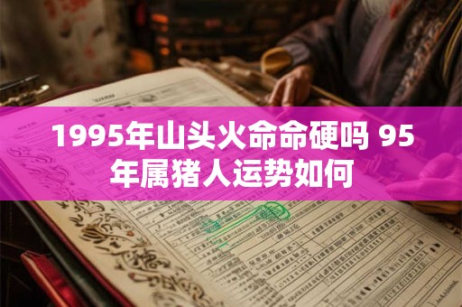1995年山头火命命硬吗 95年属猪人运势如何