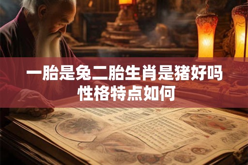 一胎是兔二胎生肖是猪好吗 性格特点如何