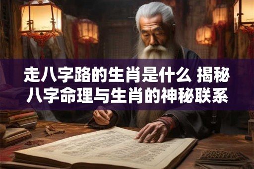 走八字路的生肖是什么 揭秘八字命理与生肖的神秘联系! 走八字路的生肖是什么 揭秘八字命理与生肖的神秘联系!