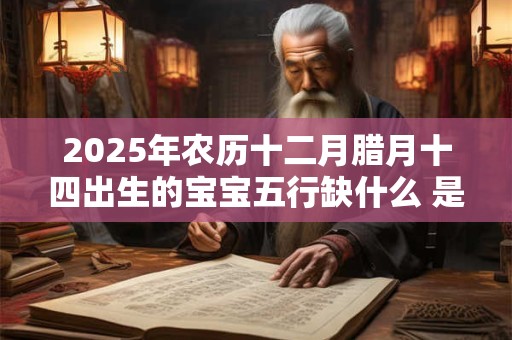 2025年农历十二月腊月十四出生的宝宝五行缺什么 是什么命