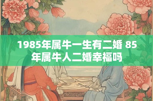 1985年属牛一生有二婚 85年属牛人二婚幸福吗
