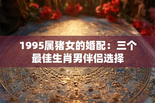1995属猪女的婚配：三个最佳生肖男伴侣选择
