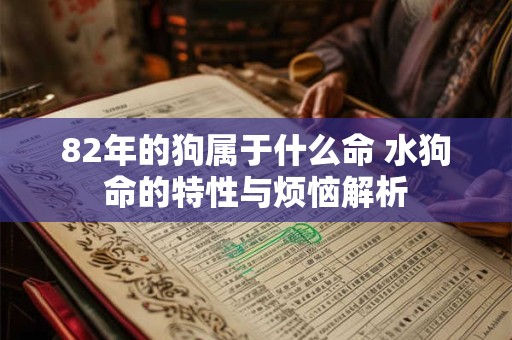 82年的狗属于什么命 水狗命的特性与烦恼解析 82年的狗属于什么命 水狗命的特性与烦恼解析