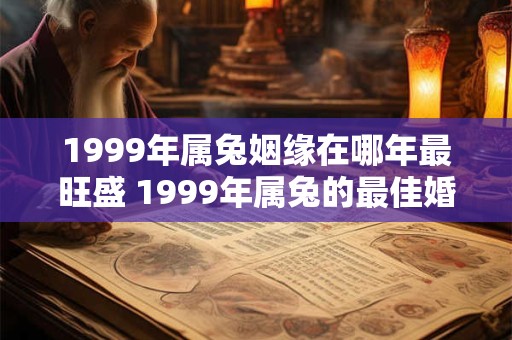 1999年属兔姻缘在哪年最旺盛 1999年属兔的最佳婚配 1999年属兔姻缘在哪年最旺盛 1999年属兔的最佳婚配