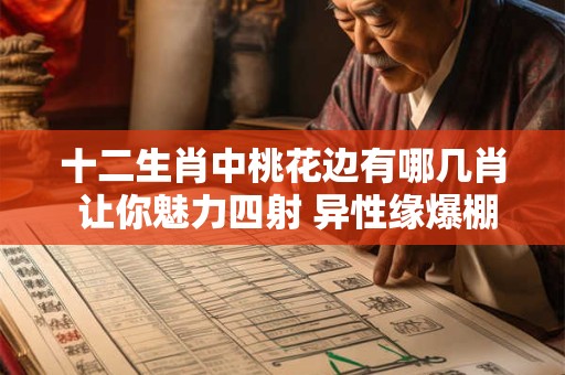 十二生肖中桃花边有哪几肖 让你魅力四射 异性缘爆棚! 十二生肖中桃花边有哪几肖 让你魅力四射 异性缘爆棚!