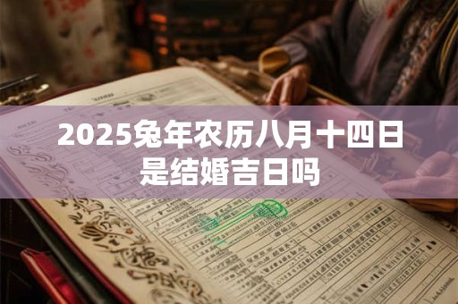 2025兔年农历八月十四日是结婚吉日吗