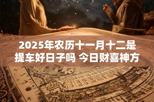 2025年农历十一月十二是提车好日子吗 今日财喜神方位！