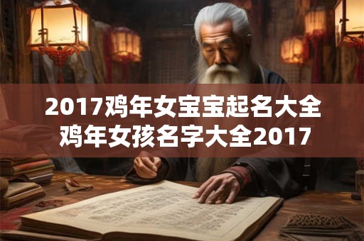 2017鸡年女宝宝起名大全 鸡年女孩名字大全2017
