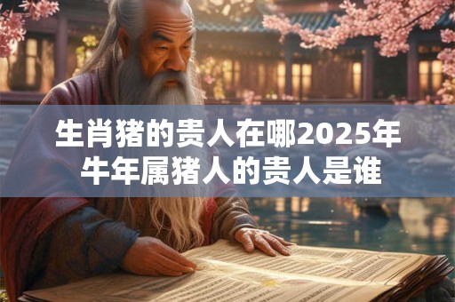 生肖猪的贵人在哪2025年 牛年属猪人的贵人是谁