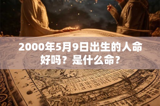 2000年5月9日出生的人命好吗？是什么命？
