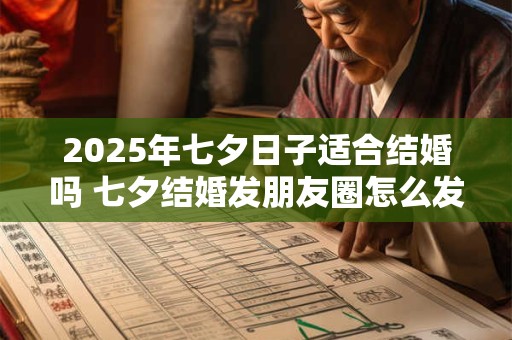 2025年七夕日子适合结婚吗 七夕结婚发朋友圈怎么发