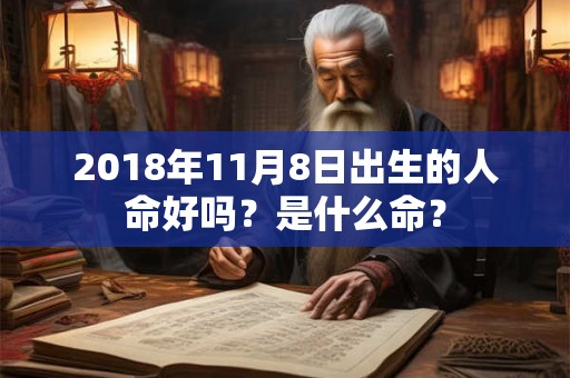 2018年11月8日出生的人命好吗？是什么命？