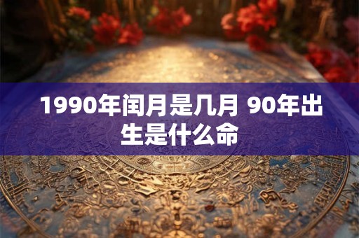 1990年闰月是几月 90年出生是什么命
