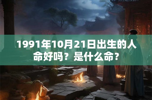 1991年10月21日出生的人命好吗？是什么命？