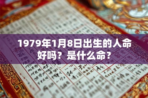 1979年1月8日出生的人命好吗?是什么命? 1979年1月8日出生的人命好吗?是什么命?