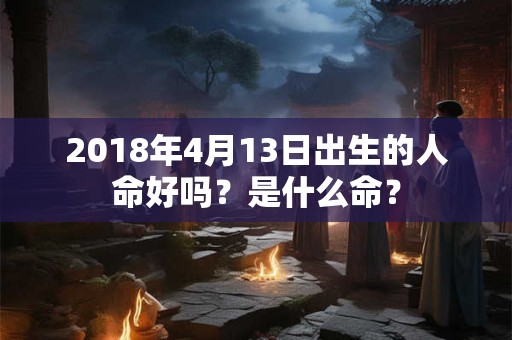 2018年4月13日出生的人命好吗？是什么命？