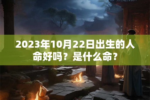 2023年10月22日出生的人命好吗？是什么命？