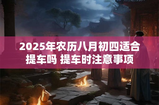 2025年农历八月初四适合提车吗 提车时注意事项