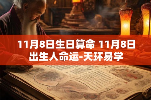 11月8日生日算命 11月8日出生人命运-天环易学