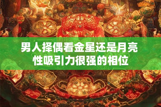 男人择偶看金星还是月亮 性吸引力很强的相位