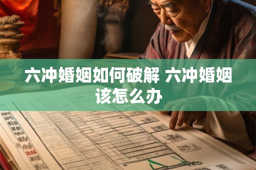 六冲婚姻如何破解 六冲婚姻该怎么办