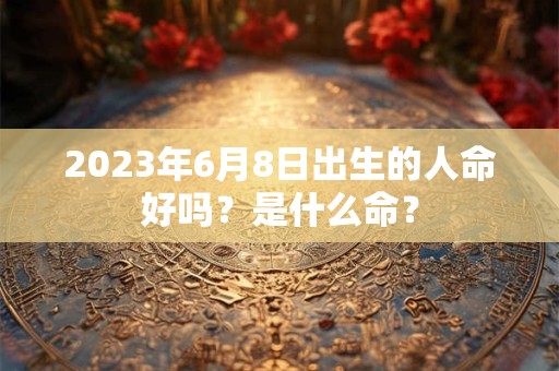 2023年6月8日出生的人命好吗？是什么命？